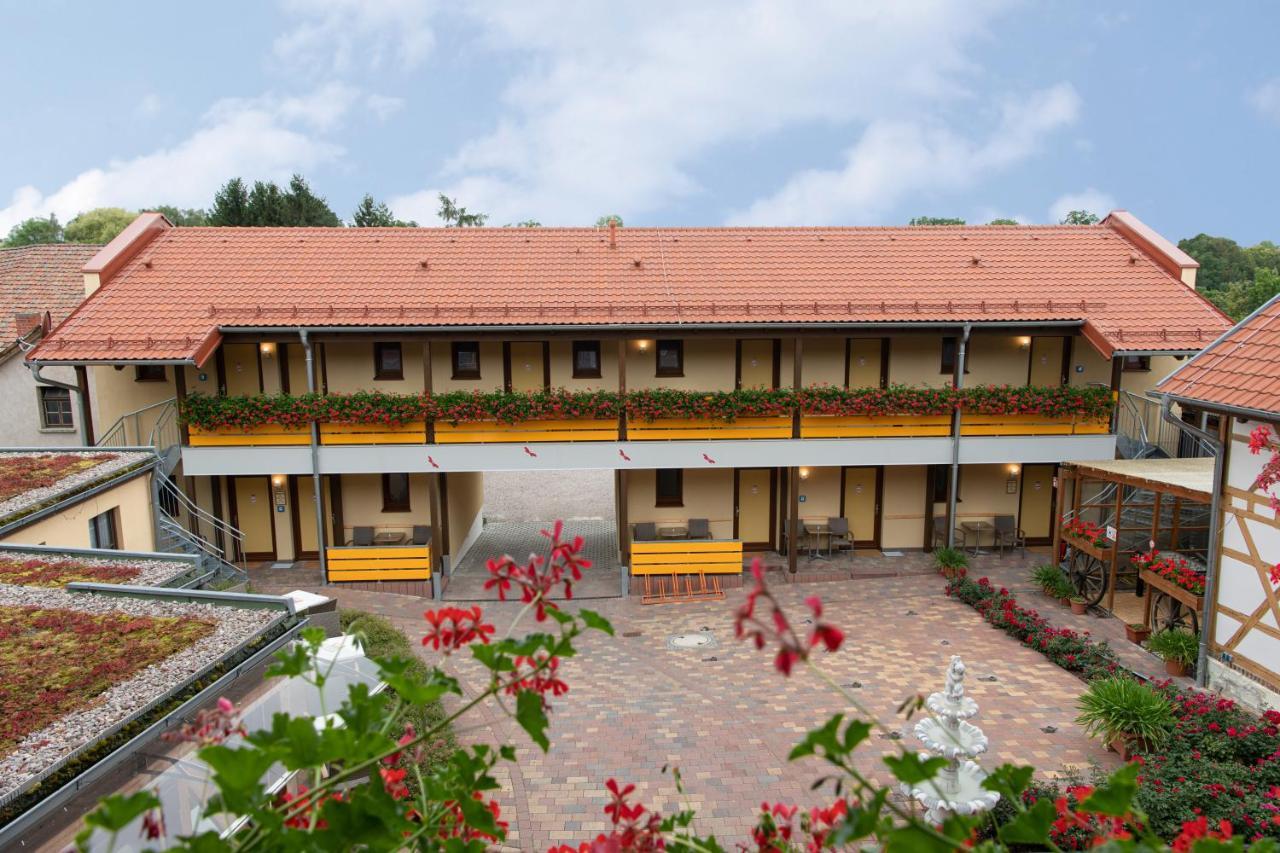 Pension-Café-Libelle Elxleben bei Arnstadt Extérieur photo